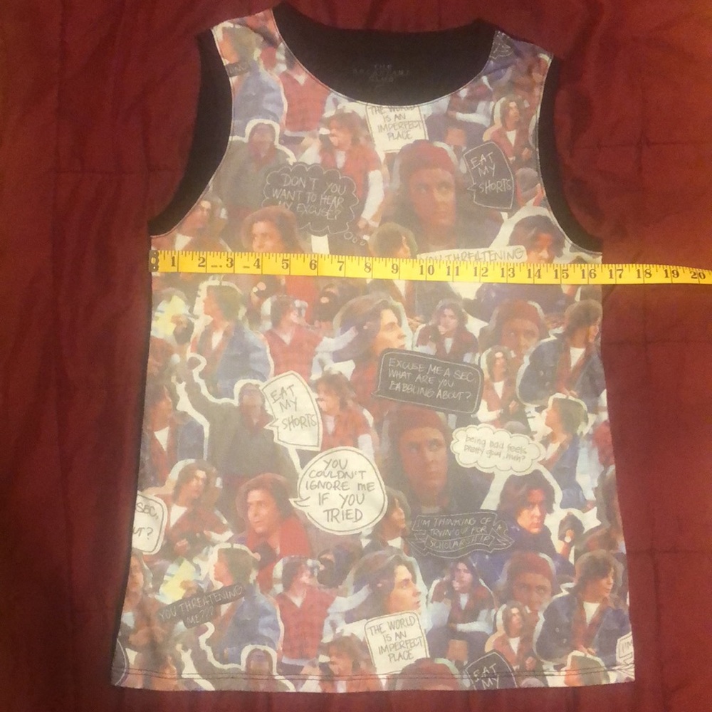 4 / $15 The Breakfast Club tank top - Picture 9 of 9